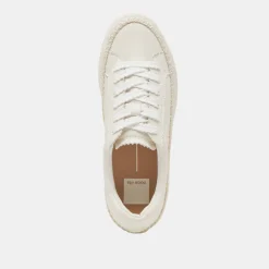 LENNIX SNEAKERS WHITE LEATHER^Dolce Vita New