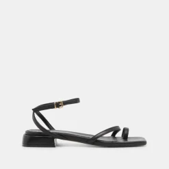 LEXI SANDALS BLACK LEATHER^Dolce Vita Outlet