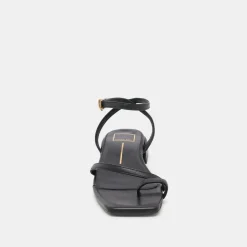 LEXI SANDALS BLACK LEATHER^Dolce Vita Outlet