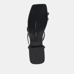LEXI SANDALS BLACK LEATHER^Dolce Vita Outlet