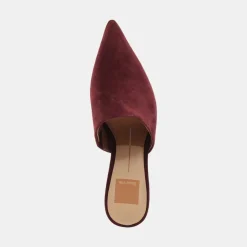 LEXY HEELS CRANBERRY SUEDE^Dolce Vita Outlet