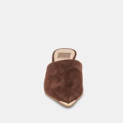 LEXY HEELS DK BROWN SUEDE^Dolce Vita Best