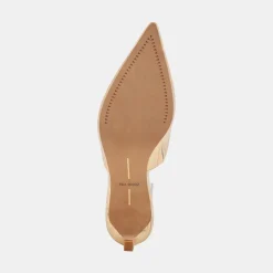 LEXY HEELS GOLD DISTRESSED LEATHER^Dolce Vita Outlet