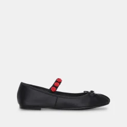 LILLY BALLET FLATS BLACK MULTI SATIN^Dolce Vita Online