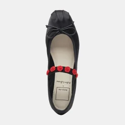 LILLY BALLET FLATS BLACK MULTI SATIN^Dolce Vita Online