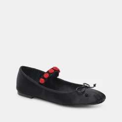 LILLY BALLET FLATS BLACK MULTI SATIN^Dolce Vita Online