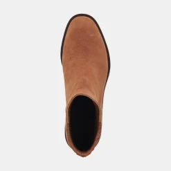 LINNY H2O WIDE BOOTS BROWN SUEDE^Dolce Vita Online
