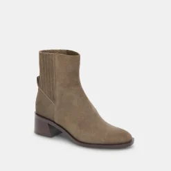 LINNY H2O WIDE BOOTS OLIVE SUEDE^Dolce Vita Fashion