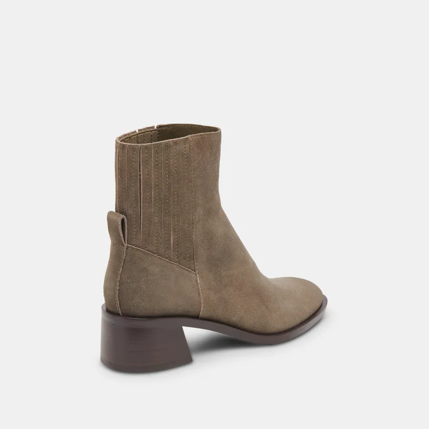 LINNY H2O WIDE BOOTS OLIVE SUEDE^Dolce Vita Fashion
