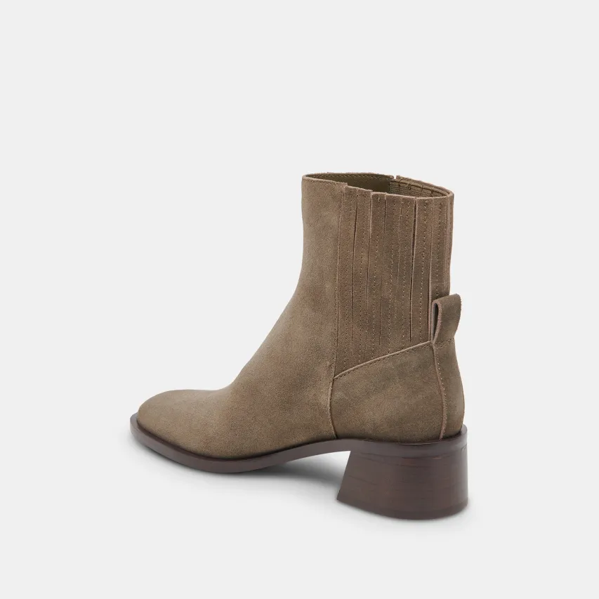 LINNY H2O WIDE BOOTS OLIVE SUEDE^Dolce Vita Fashion