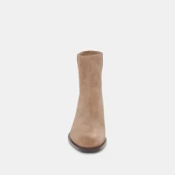 LINNY H2O WIDE BOOTS TRUFFLE SUEDE^Dolce Vita Outlet