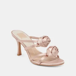 LINZY HEELS LT BLUSH SATIN^Dolce Vita Clearance