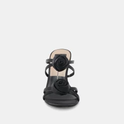 LINZY HEELS ONYX SATIN^Dolce Vita Fashion