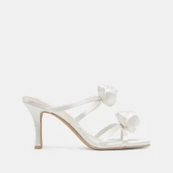 LINZY HEELS TRUE WHITE SATIN^Dolce Vita Outlet
