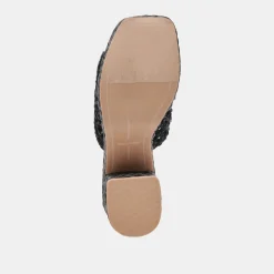 LISHA HEELS ONYX RAFFIA^Dolce Vita Outlet