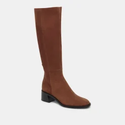 LIZAH BOOTS BROWN SUEDE^Dolce Vita Outlet