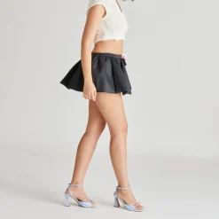LOISE HEELS WHITE BLUE GINGHAM^Dolce Vita Hot