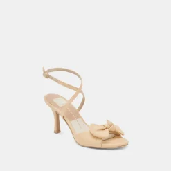 LORISA HEELS NATURAL WOVEN RAFFIA^Dolce Vita Fashion
