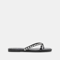 LUCCA PEARL SANDALS BLACK PEARLS^Dolce Vita New