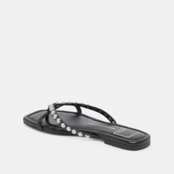 LUCCA PEARL SANDALS BLACK PEARLS^Dolce Vita New
