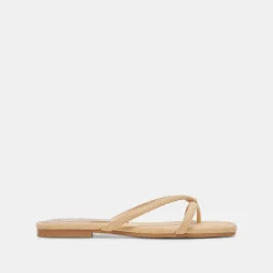LUCCA SANDALS NATURAL RAFFIA^Dolce Vita Fashion