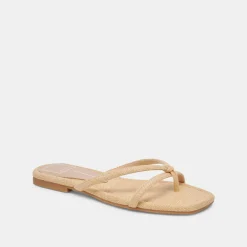 LUCCA SANDALS NATURAL RAFFIA^Dolce Vita Fashion