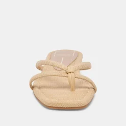 LUCCA SANDALS NATURAL RAFFIA^Dolce Vita Fashion
