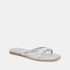 LUCCA SANDALS SILVER DISTRESSED STELLA^Dolce Vita Clearance