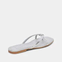 LUCCA SANDALS SILVER DISTRESSED STELLA^Dolce Vita Clearance