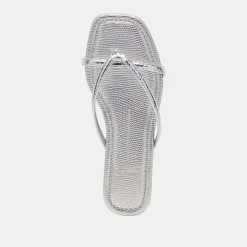 LUCCA SANDALS SILVER DISTRESSED STELLA^Dolce Vita Clearance