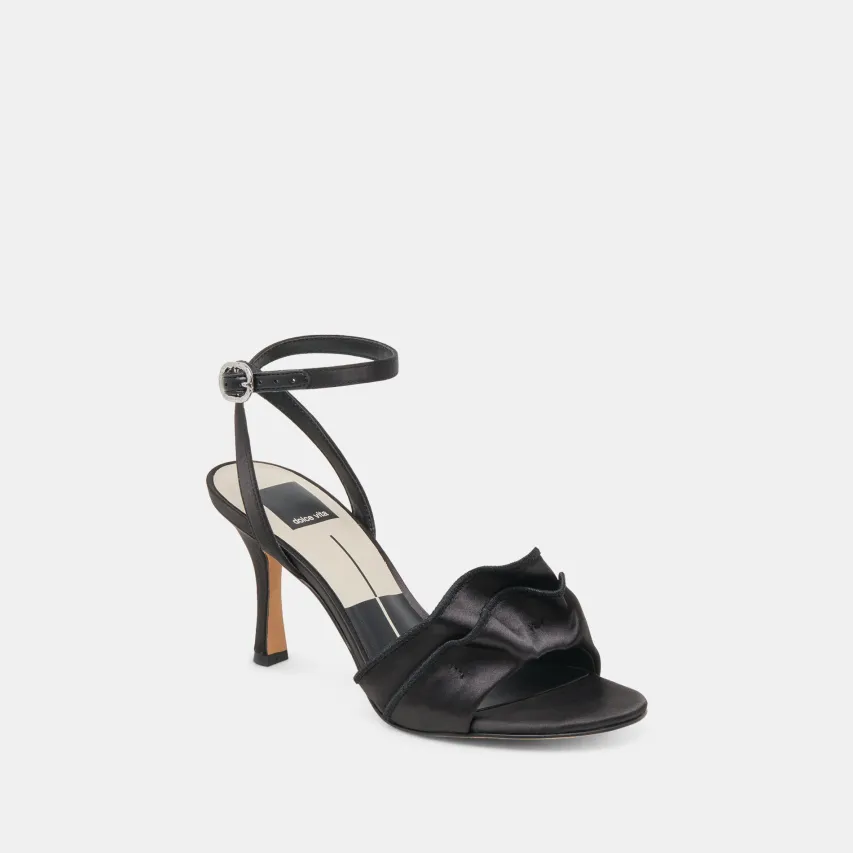 LUNETE HEELS ONYX SATIN^Dolce Vita Best
