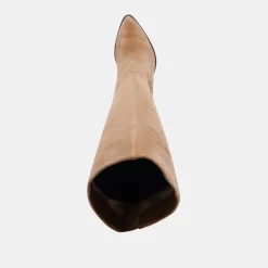 LUPIN WIDE CALF BOOTS MUSHROOM SUEDE^Dolce Vita New