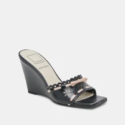 MADALE WEDGES MIDNIGHT PATENT LEATHER^Dolce Vita Online