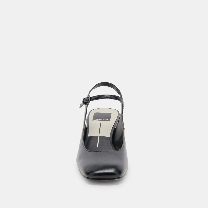 MAGGI HEELS MIDNIGHT CRINKLE PATENT^Dolce Vita Sale