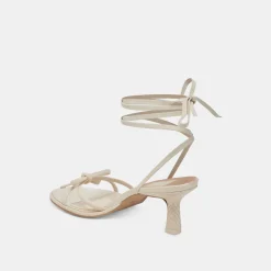 MAISON HEELS IVORY LEATHER^Dolce Vita Sale