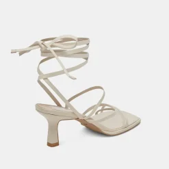 MALABO HEELS IVORY LEATHER^Dolce Vita Outlet