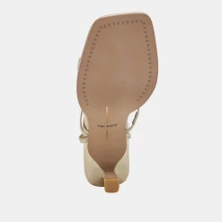 MALABO HEELS PLATINUM METALLIC LEATHER^Dolce Vita Fashion