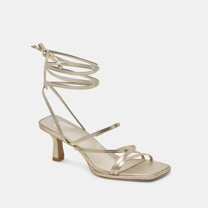 MALABO HEELS PLATINUM METALLIC LEATHER^Dolce Vita Fashion