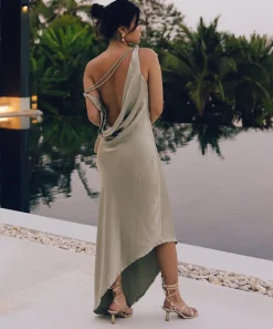 MALABO HEELS PLATINUM METALLIC LEATHER^Dolce Vita Fashion