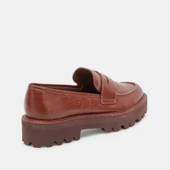 MALILA LOAFERS BROWN CRINKLE PATENT^Dolce Vita Discount
