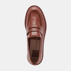 MALILA LOAFERS BROWN CRINKLE PATENT^Dolce Vita Discount
