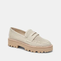 MALILA LOAFERS IVORY NUBUCK^Dolce Vita Online