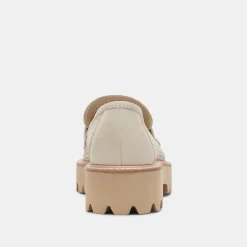 MALILA LOAFERS IVORY NUBUCK^Dolce Vita Online
