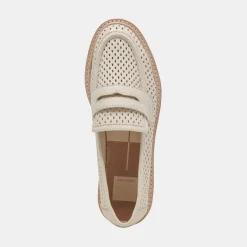 MALILA LOAFERS IVORY NUBUCK^Dolce Vita Online