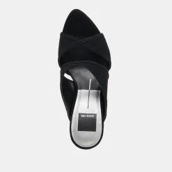 MANDEL HEELS ONYX SUEDE^Dolce Vita Clearance