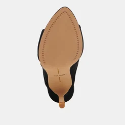 MANDEL HEELS ONYX SUEDE^Dolce Vita Clearance