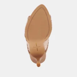 MANDEL PEARL HEELS COCOA MESH^Dolce Vita Hot