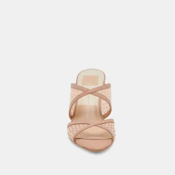 MANDEL PEARL HEELS COCOA MESH^Dolce Vita Hot
