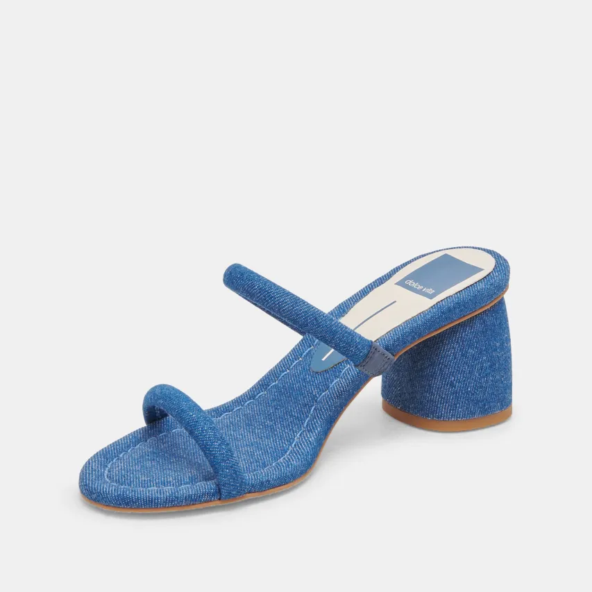 MANDIE HEELS BLUE DENIM^Dolce Vita Fashion