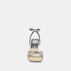 MANJI BRAID HEELS BLACK NATURAL JUTE^Dolce Vita Outlet